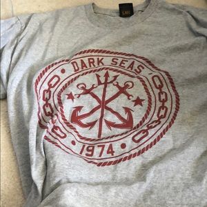 Large dark seas grey shirt